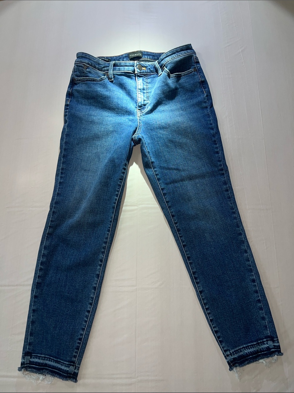 Talbots Slim High-Rise Skinny Jeans - Medium Blue Wash